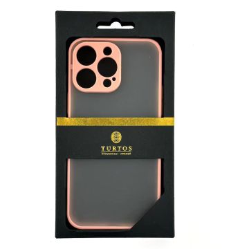 Shockproof Armor Matte Case for iPhone 14 Pro Max, Pink