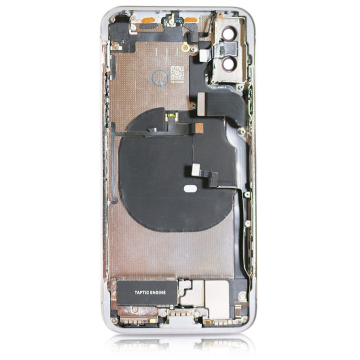 iPhone X backcover + frame and parts, White, Pulled