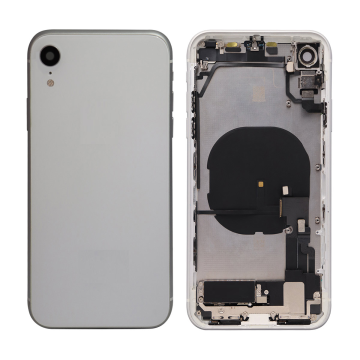iPhone XR backcover + frame and parts, Silver, Pulled