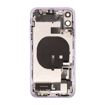 iPhone 11 backcover + frame and parts, Purple, Pulled