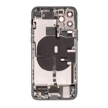iPhone 11 Pro backcover + frame and parts, Green, Pulled