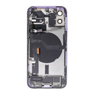 iPhone 12 backcover+frame and parts, Purple, Pulled