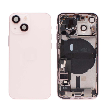 iPhone 13 backcover+frame and parts, White, Pulled