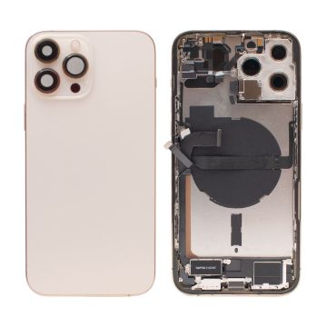 iPhone 13 Pro Max backcover+frame and parts, Gold, Pulled