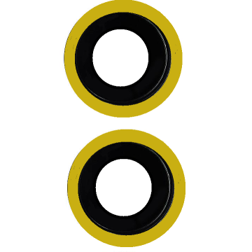 iPhone 14 Plus Camera Lens Holder, yellow
