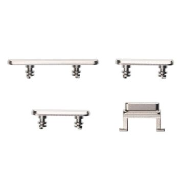 iPhone X Side Buttons Set - Silver