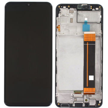 Samsung A236 (A23 5G 2022) Black - (W/Frame) LCD