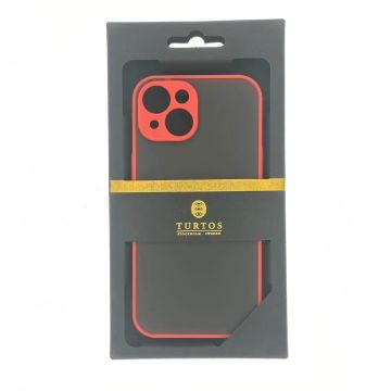 Shockproof Case for iPhone 15, Red