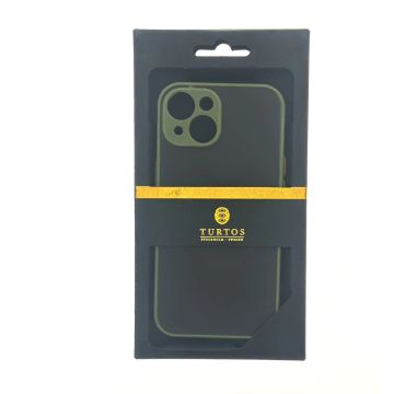 Shockproof Case for iPhone 15, Army Green