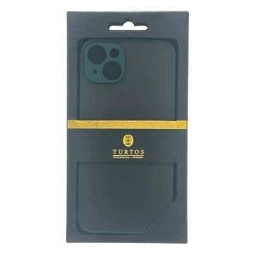 Shockproof Case for iPhone 15 Plus, Dark Green