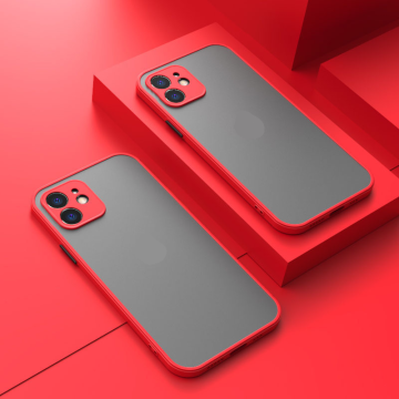Shockproof Case for iPhone 12 mini, Red