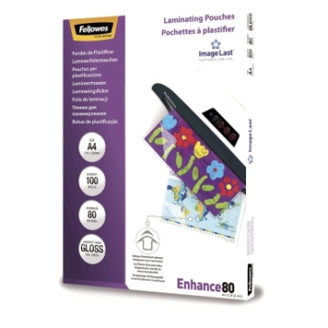 Lamineringsfickor A4 80 mic. 100/fp, Blank