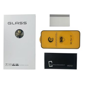 Full cover tempered glass for iPhone 17