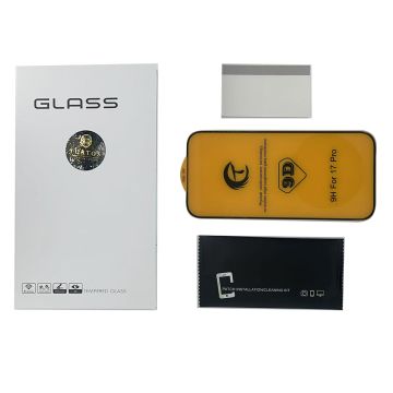 Full cover tempered glass for iPhone 17 Pro