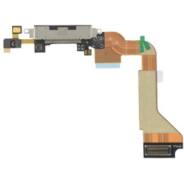 Dockningskontakt med flexkabel för iPhone 4 original - svart