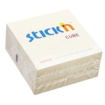 Notes kub Standard 76x76mm gul 400blad