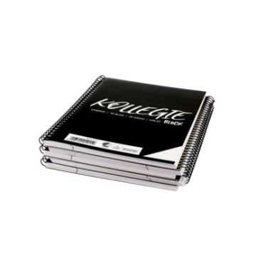 Kollegieblock A5 70g linjerat TF, 5st