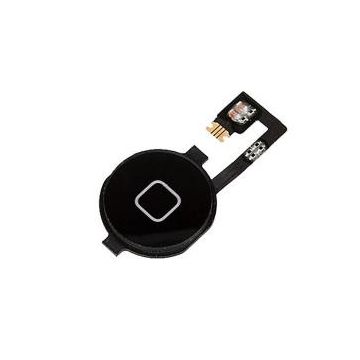 Hemknapp med flexkabel för iPhone 4s, svart
