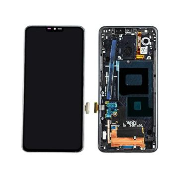 G7 ThinQ (G710EM) LCD complete, original new pop, black