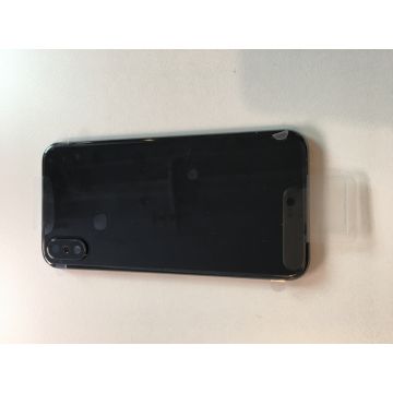 iPhone X Battery cover with frame, no logo, black
