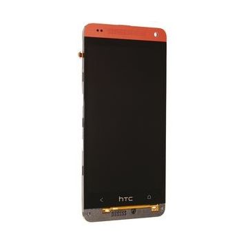 HTC One Mini (M4) Complete LCD, original, red