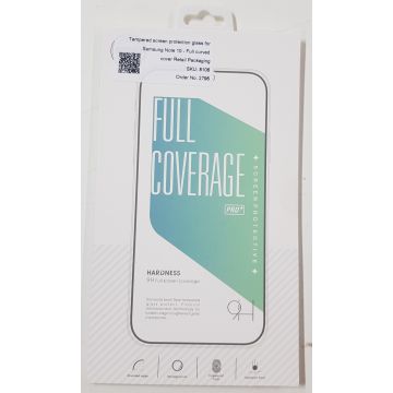 Samsung Note 10 Screen protection glass, retail pack