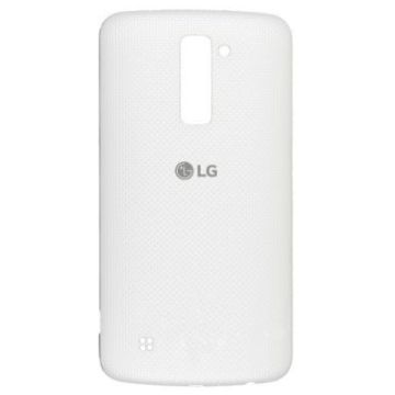 LG K420N K10 Battery cover and NFC antenna, white