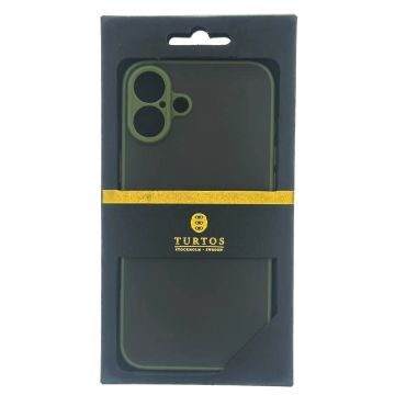 Shockproof Case for iPhone 16 Plus, Army Green