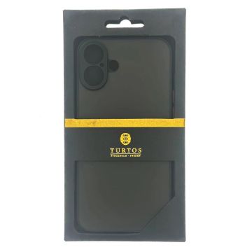 Shockproof Case for iPhone 16 Plus, Black