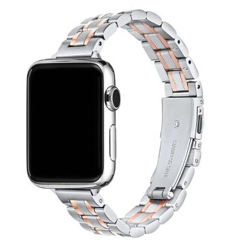 AP Watch Band (Business), 38/40/41 mm, silver/ross gold