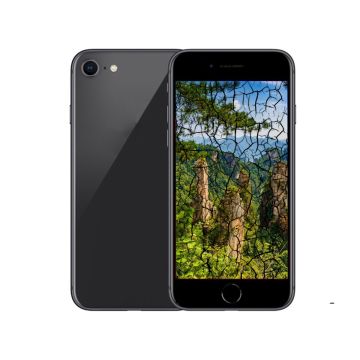 iPhone 8 64GB – Cracked Screen Silver – vmb