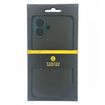 Shockproof Case for iPhone 16 Plus, Dark Green