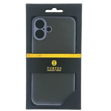 Shockproof Case for iPhone 16, Gray
