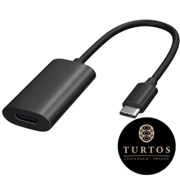 TURTOS Adapter USB-C to HDMI, black