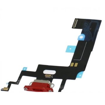 iPhone XR Charging Flex Cable+Main Microphone Red