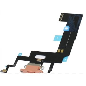 iPhone XR Charging Dock Flex Cable+Main Microphone, Coral