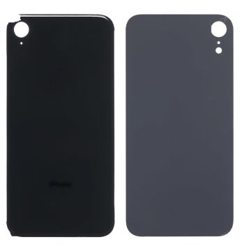 iPhone XR Back Cover Glass Without Frame, Black