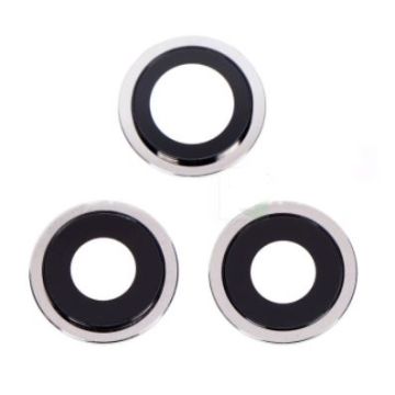 iPhone 12 Pro Camera Holder with Lens - Silver