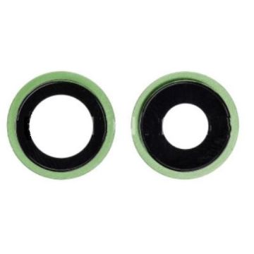 iPhone 12/12 Mini Rear Camera Holder with Lens - Green