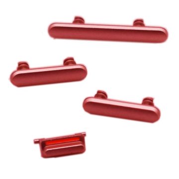 iPhone 11 Power, Volume and Mute Buttons, Red