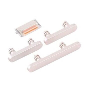 iPhone 12 Mini Power/Volume Button Set - White