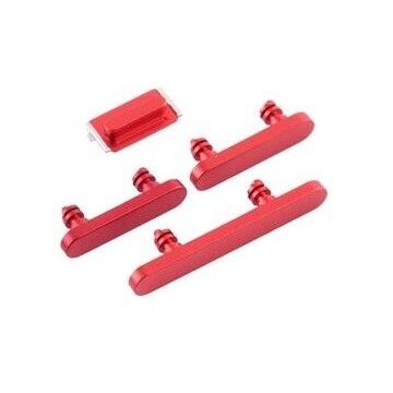 iPhone 12 Mini Power/Volume Button Set - Red