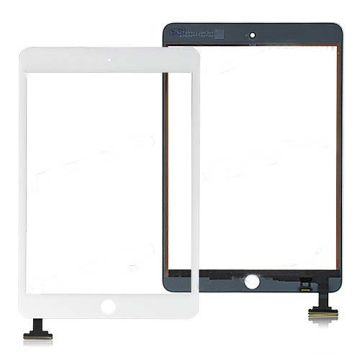 iPad Mini, Mini 2 Retina Front panel, glas, touch,  Vit