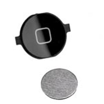 iPhone 4 funktion knapp svart med metalldistans
