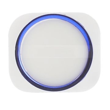 iPhone 5 Hemknapp Vit-Blå