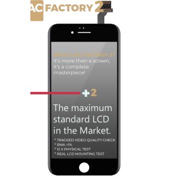 iPhone 6 Plus, LCD screen, AC Factory 2, black