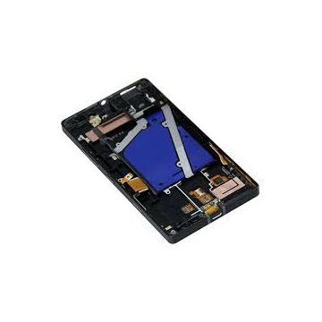 Nokia Lumia 930 LCD skärm, med ram, svart