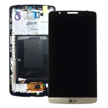 LG G3 D855 Komplett Original new pop LCD Guld