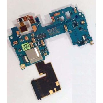 HTC M8 Moderkort med Strömbrytare & Mikrofon flex kabel band
