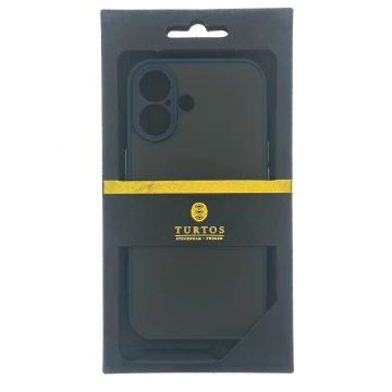 Shockproof Case for iPhone 16, Navy Blue
